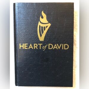 Handcrafted NWOT Notebook/Journal (Heart of David)